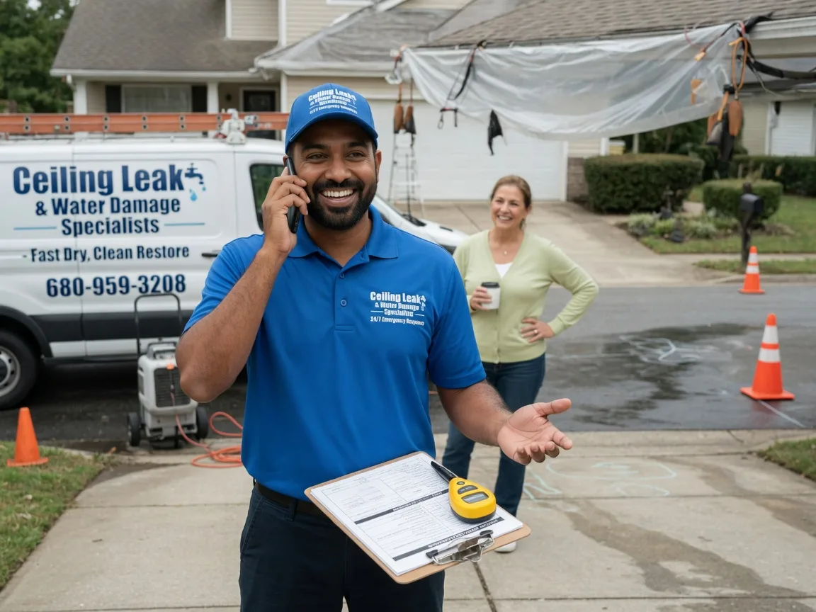 Ceiling Leak Cleanup Ridgefield, WA FAQs